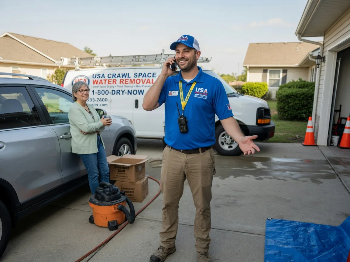 Crawl Space Water Removal Hermanville, MS FAQs